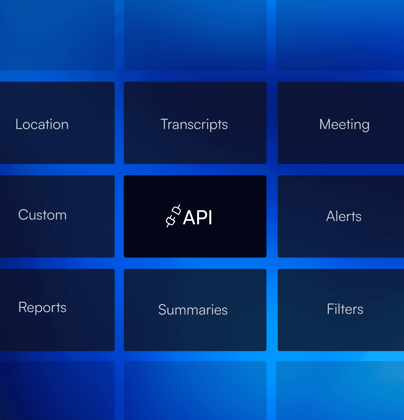 Custom API interface on mobile device
